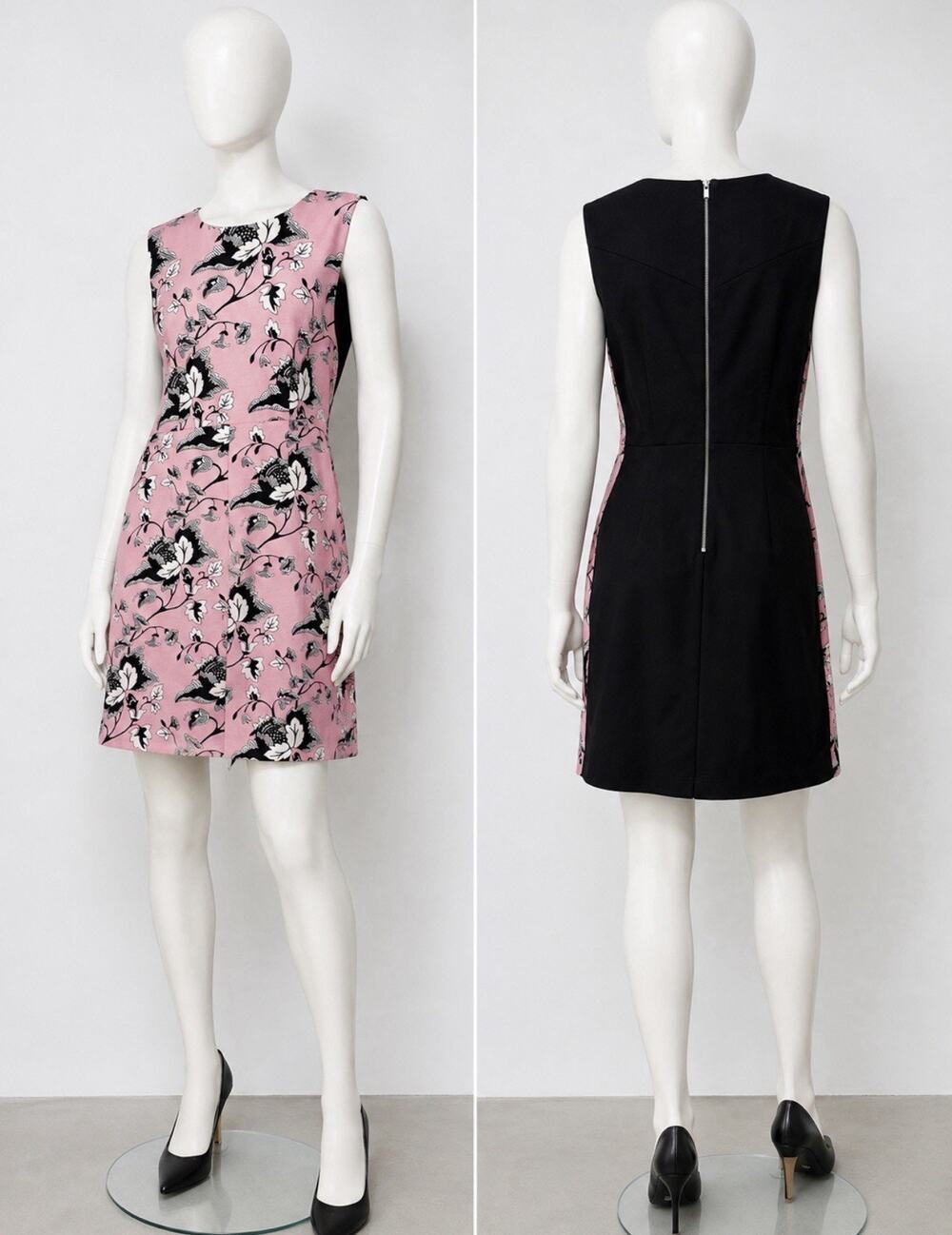 DVF women pink pencil dress Sofia, new, size US 10